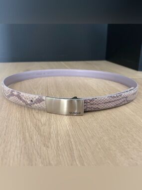 Vintage Snake Skin Belt